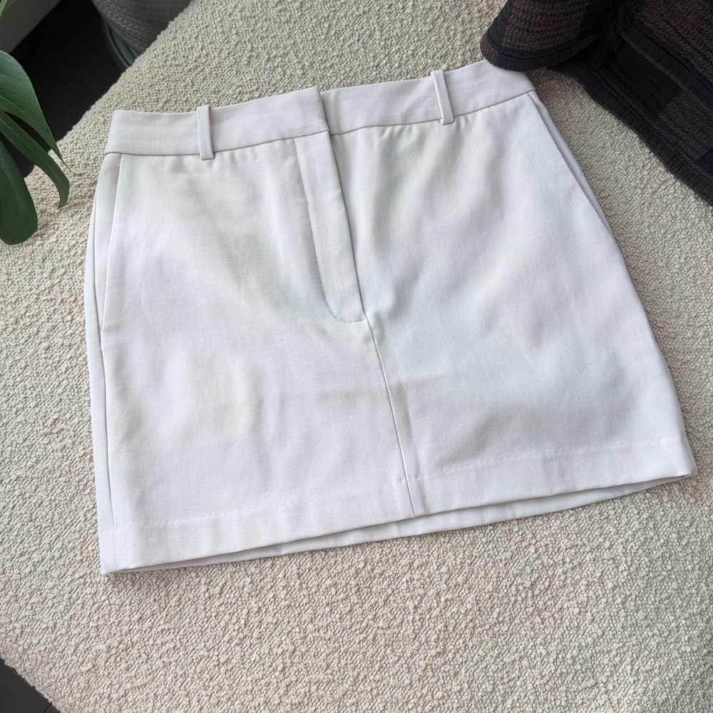 Aritzia Chisel Mini Skirt